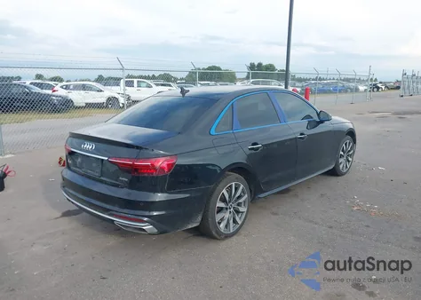 2021 Audi A4 Premium 40 Tfsi Quattro S Tronic from USA, damaged, VIN WAUABAF48MA035137